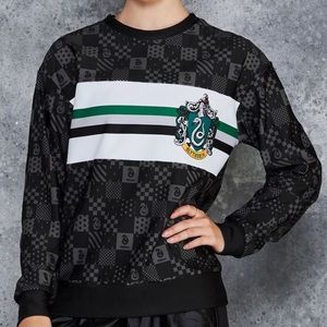 BM Slytherin spliced sweater